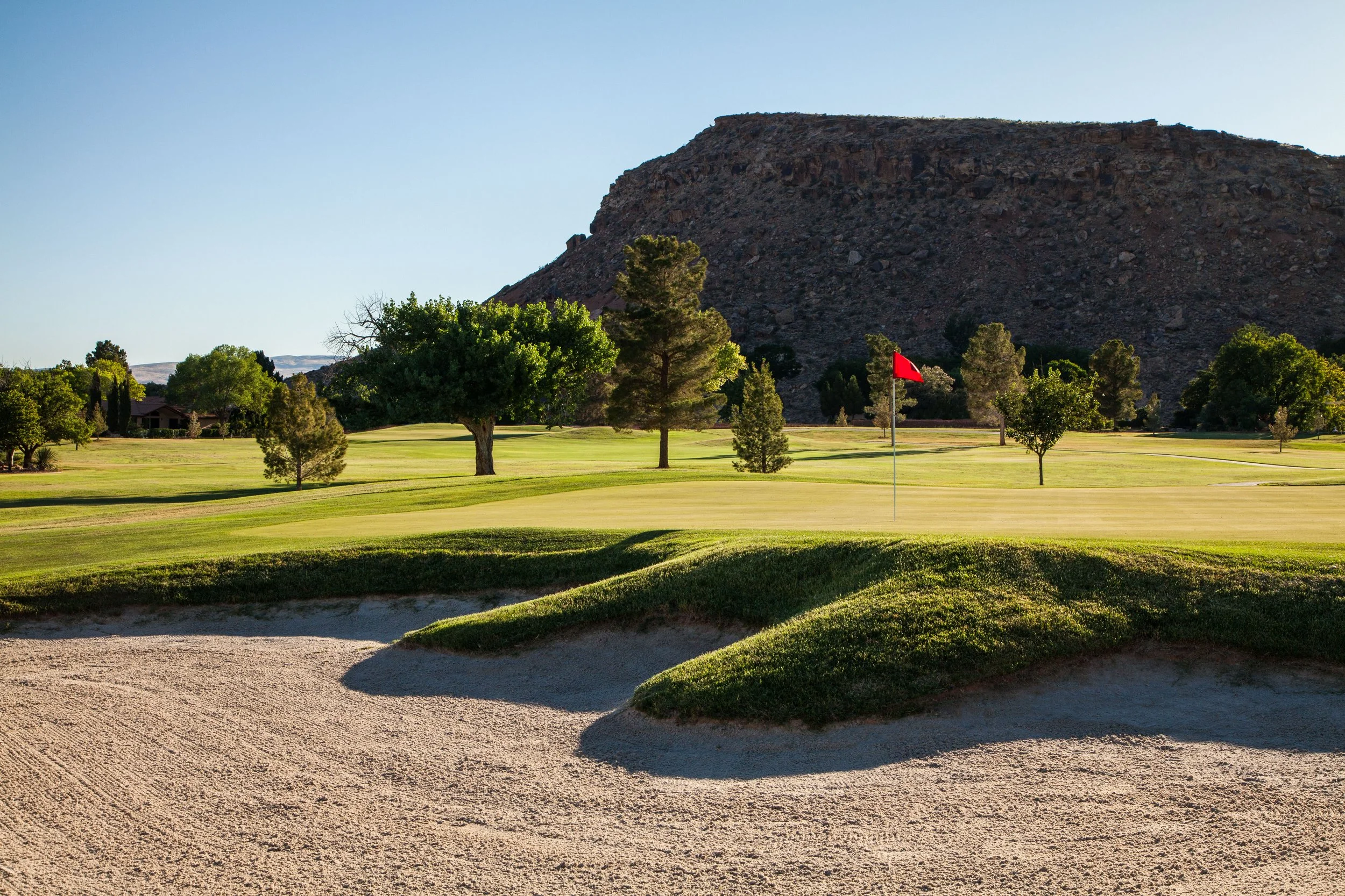 Bloomington Country Club tree-lined fairway